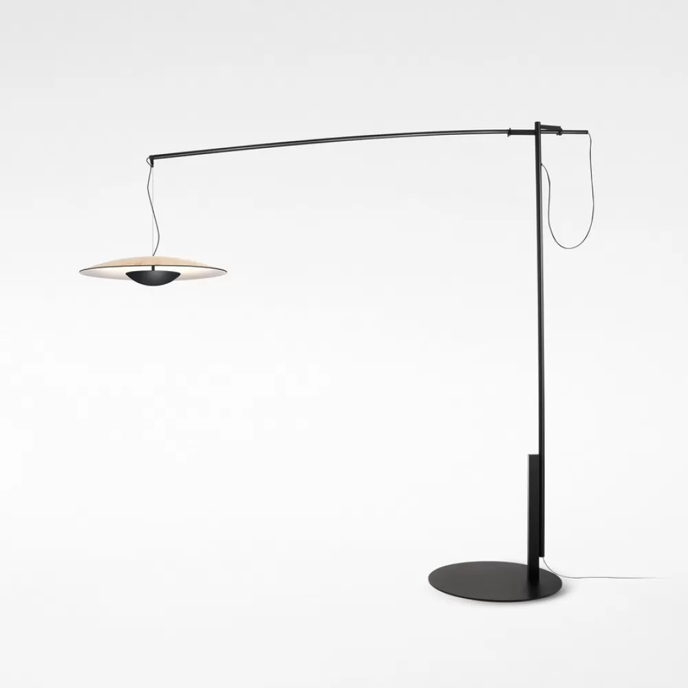 Lampade Da Terra^Marset Ginger Xl 42 | Lampada Da Terra | Rovere-Bianco