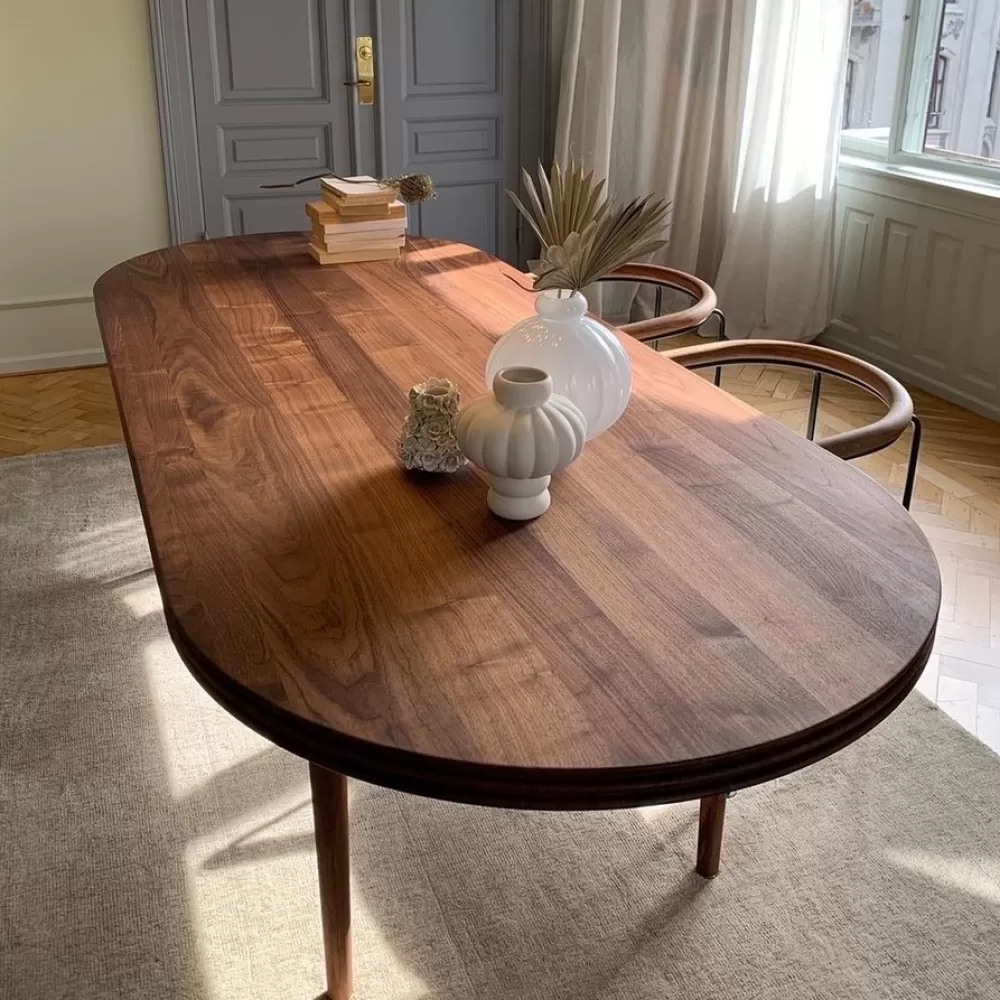 Tavoli Allungabili^DK3 Groove Table | Tavolo Da Pranzo | Ovale