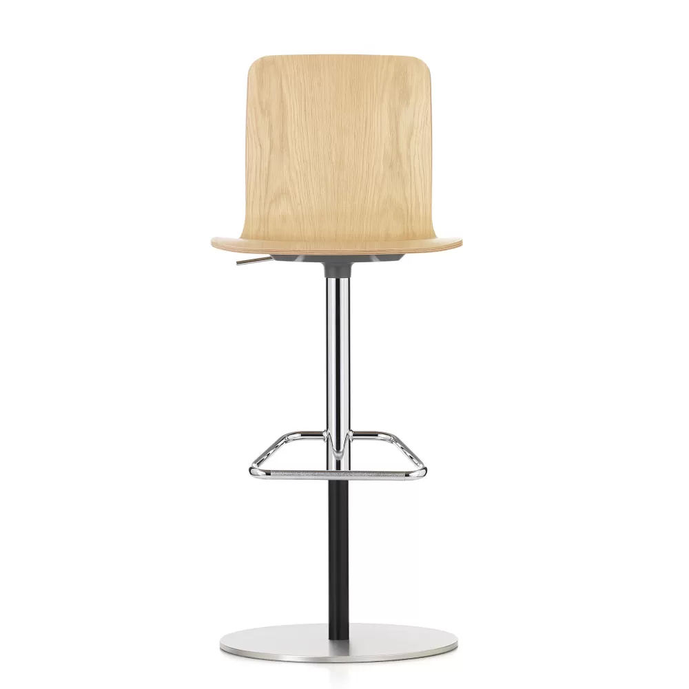 Sgabelli^Vitra Hal Ply Barstool | Sgabello Da Bar | Rovere