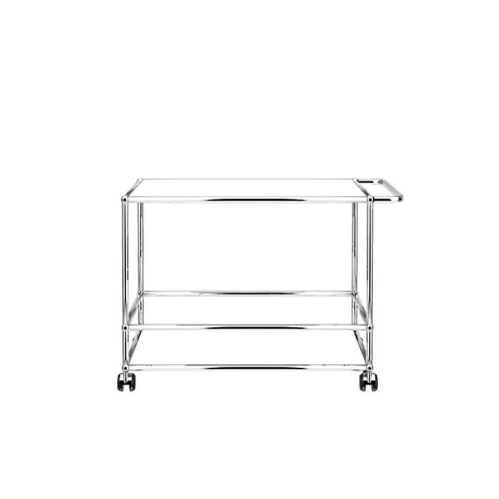 Tavolini^USM Haller | Carrello - Bianco Puro