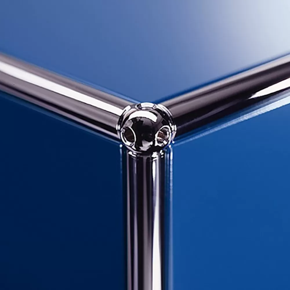 Tavolini^USM Haller | Carrello - Blu Genziana