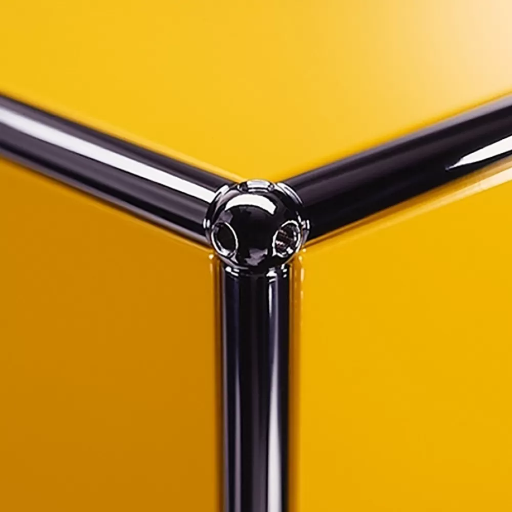 Tavolini^USM Haller | Carrello - Giallo Oro
