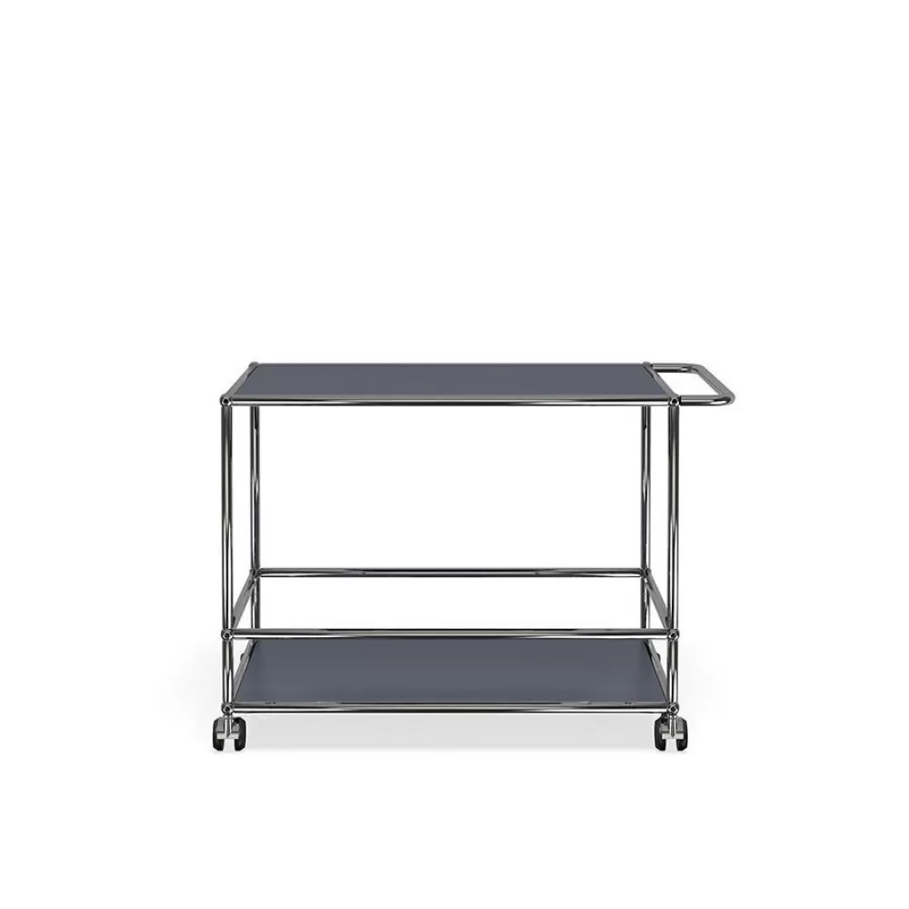 Tavolini^USM Haller | Carrello - Grigio Antracite