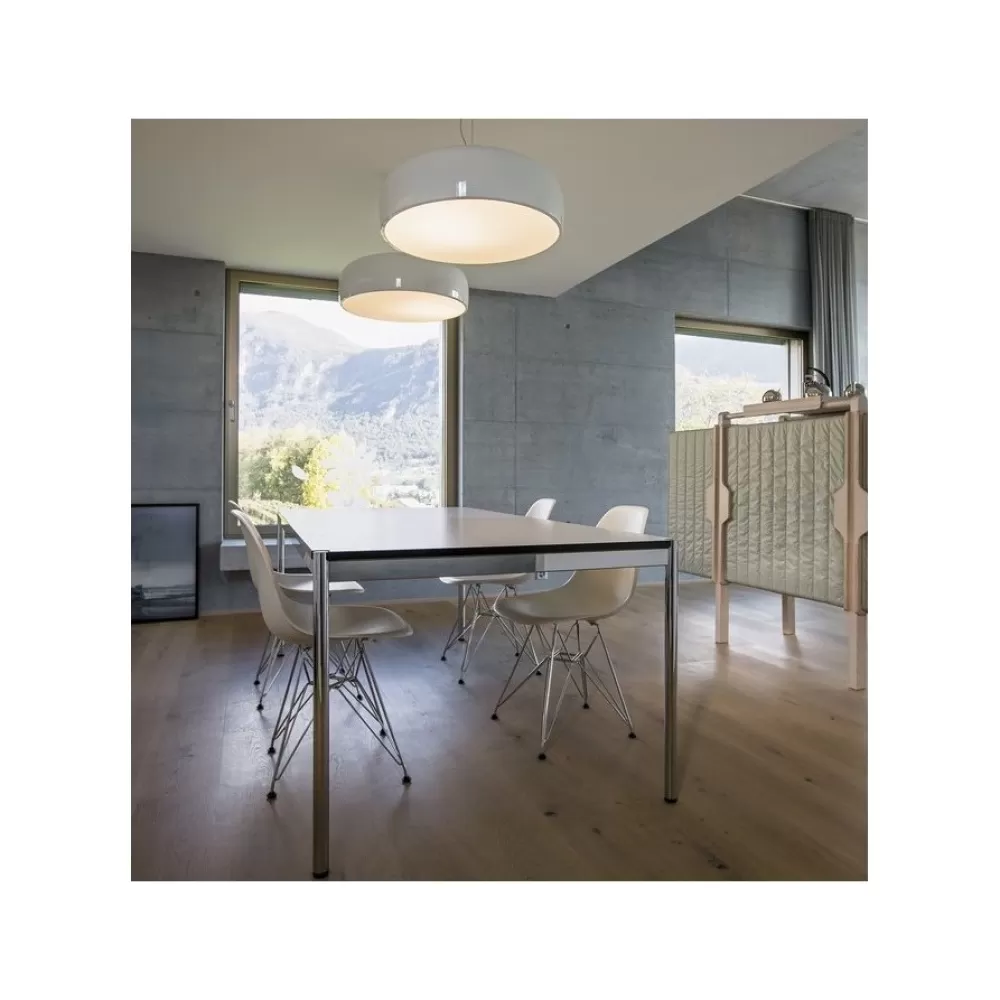 Scrivanie E Tavoli Da Ufficio^USM Haller | Tavolo 150 X 75 | Laminato Grigio Perla