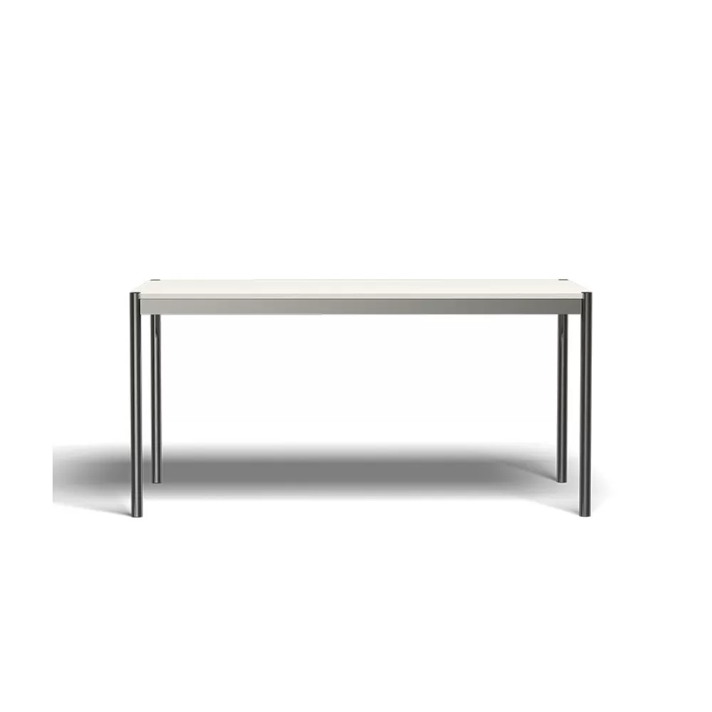 Scrivanie E Tavoli Da Ufficio^USM Haller | Tavolo 150 X 75 | Mdf Verniciato Bianco