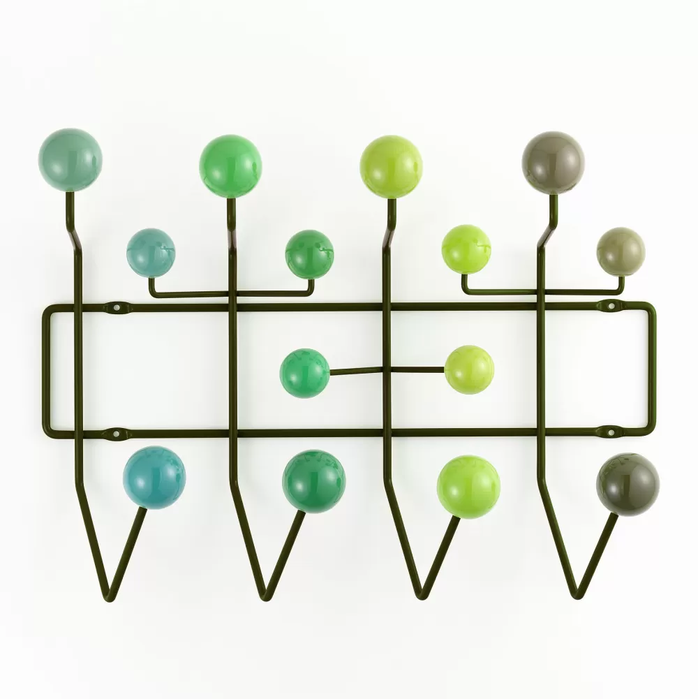 Appendiabiti E Ganci^Vitra Hang It All | Appendiabiti - Multi-Tonalita Di Verde