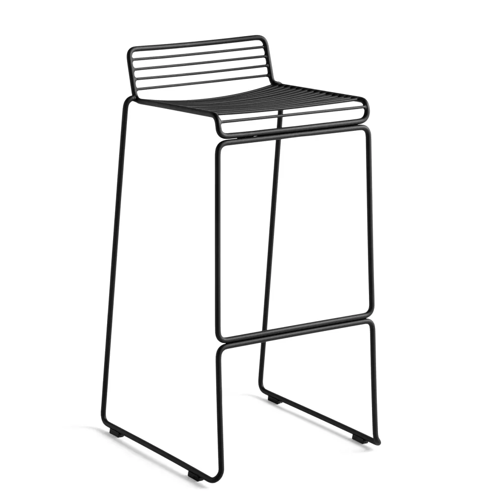 Sgabelli^HAY Hee Bar Stool | Sgabello Alto | Nero