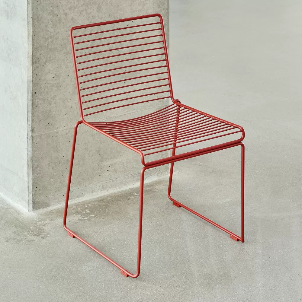Sedie Per Esterni^HAY Hee Dining Chair | Sedia - Ruggine