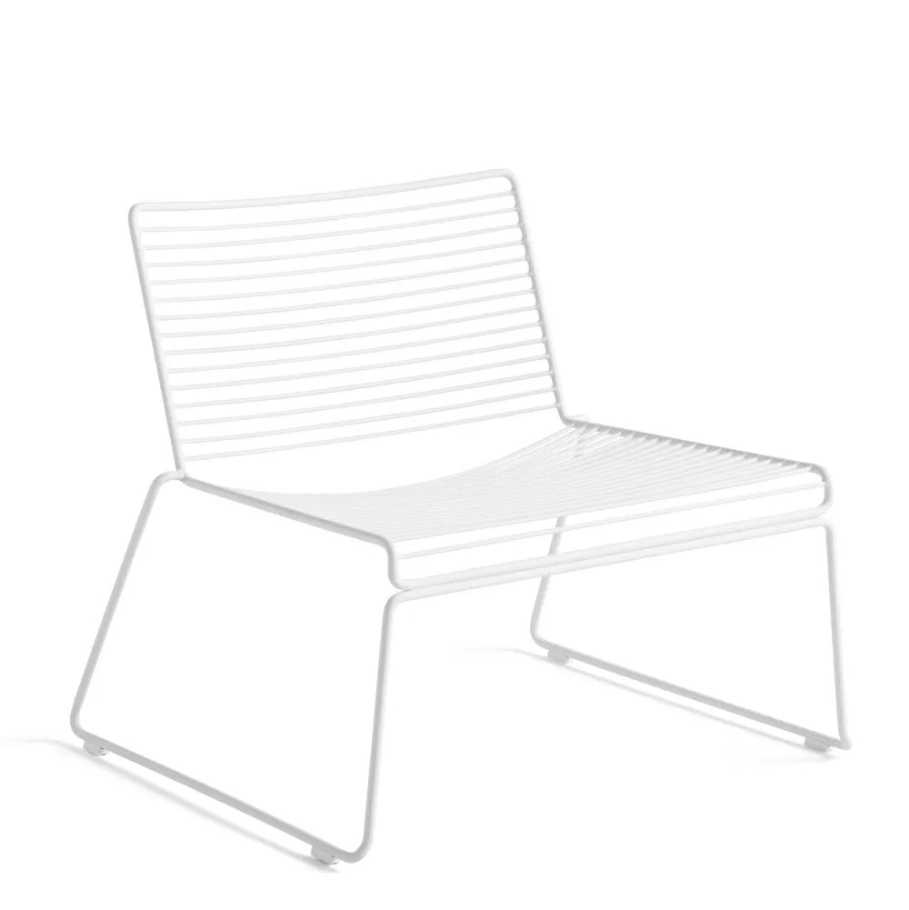 Sedie^HAY Hee Lounge Chair - Poltrona - Bianco