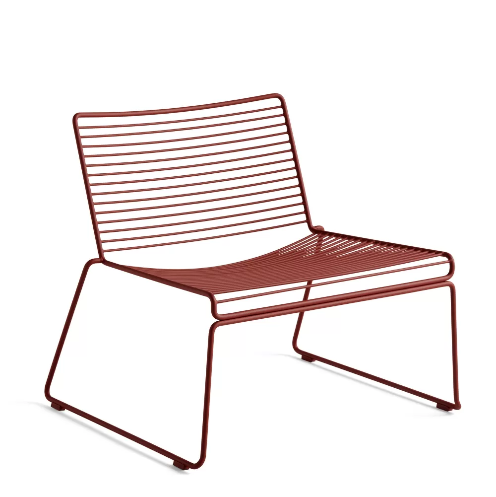Divani E Poltrone^HAY Hee Lounge Chair - Poltrona - Ruggine