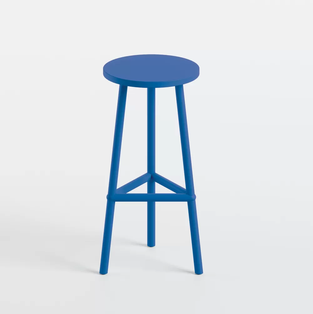 Sgabelli^Fantin Hug Stool | Sgabello | Blu