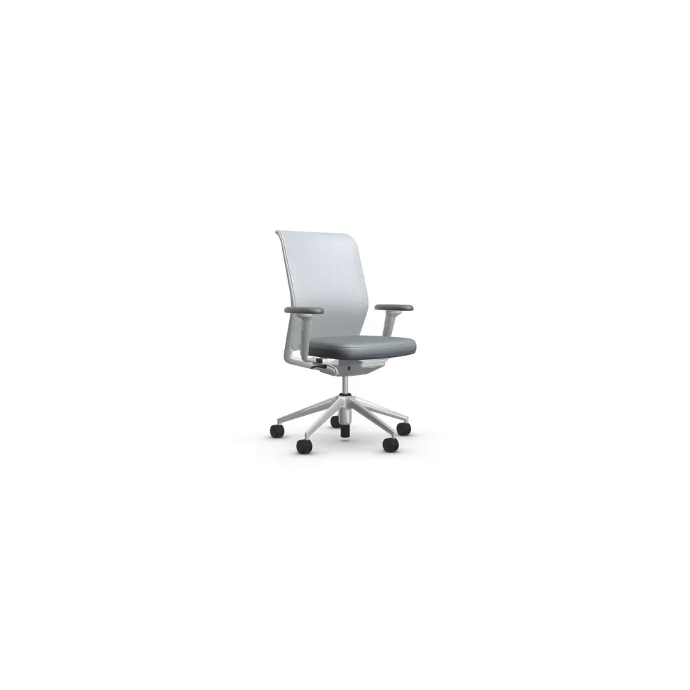 Sedie Da Ufficio^Vitra Id Mesh | Poltrona Ufficio | Alluminio - Grigio