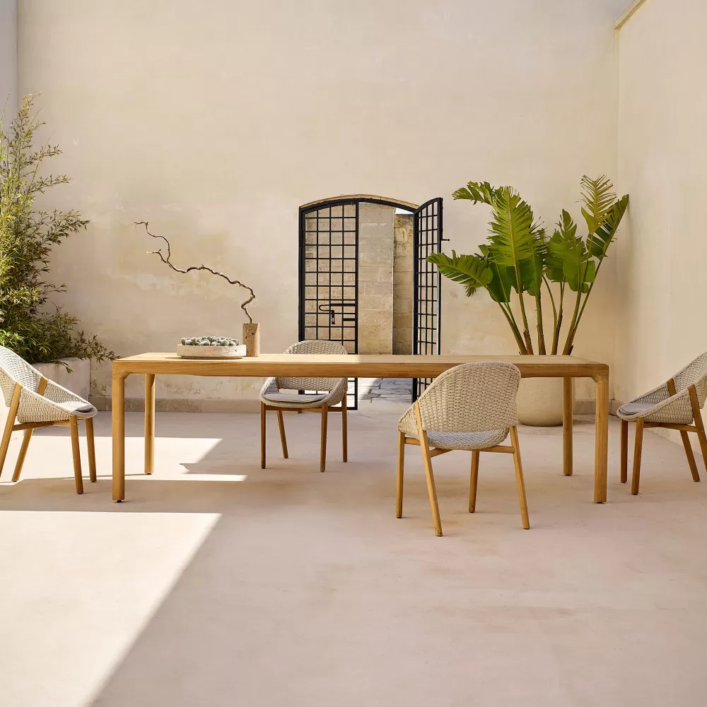 Tavoli Per Esterni^Tribù Illum Dining Table | Tavolo Per Esterni | Teak
