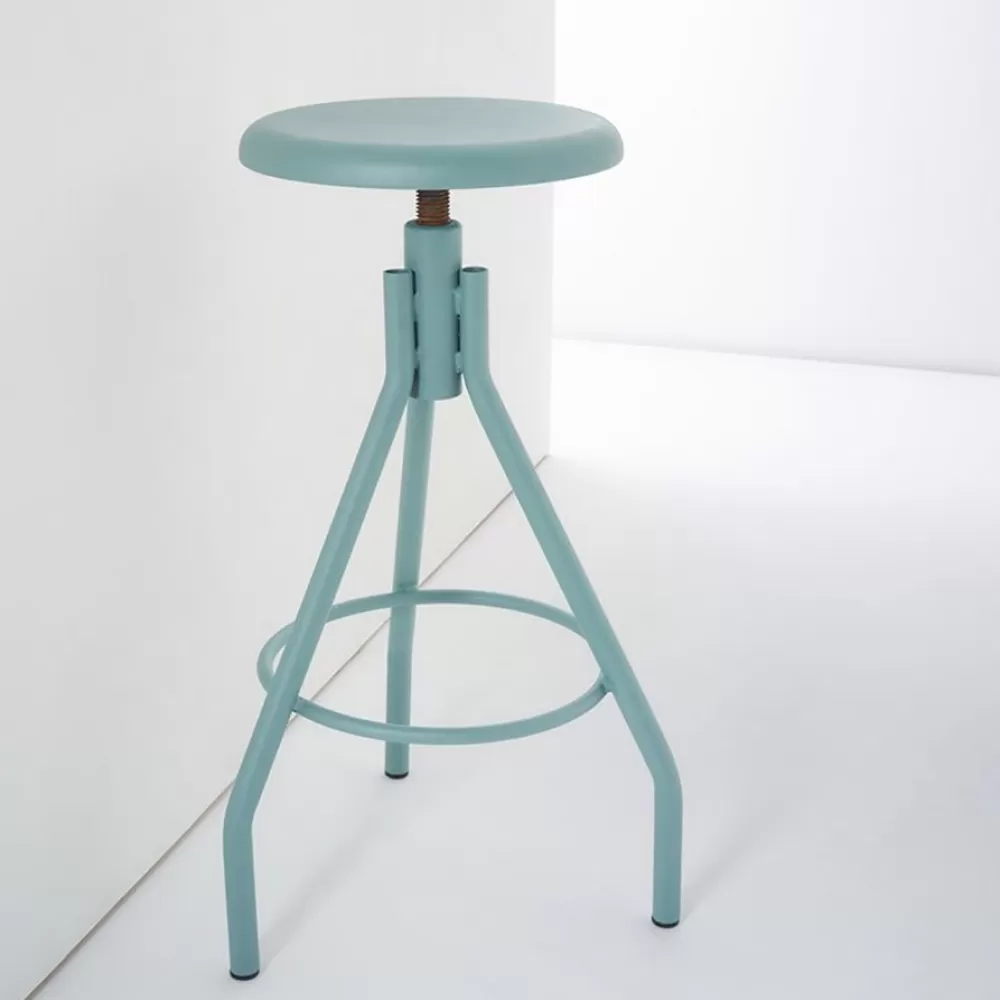 Sgabelli^Zava Jooke | Sgabello 65/85 - Blu Di Laminazione