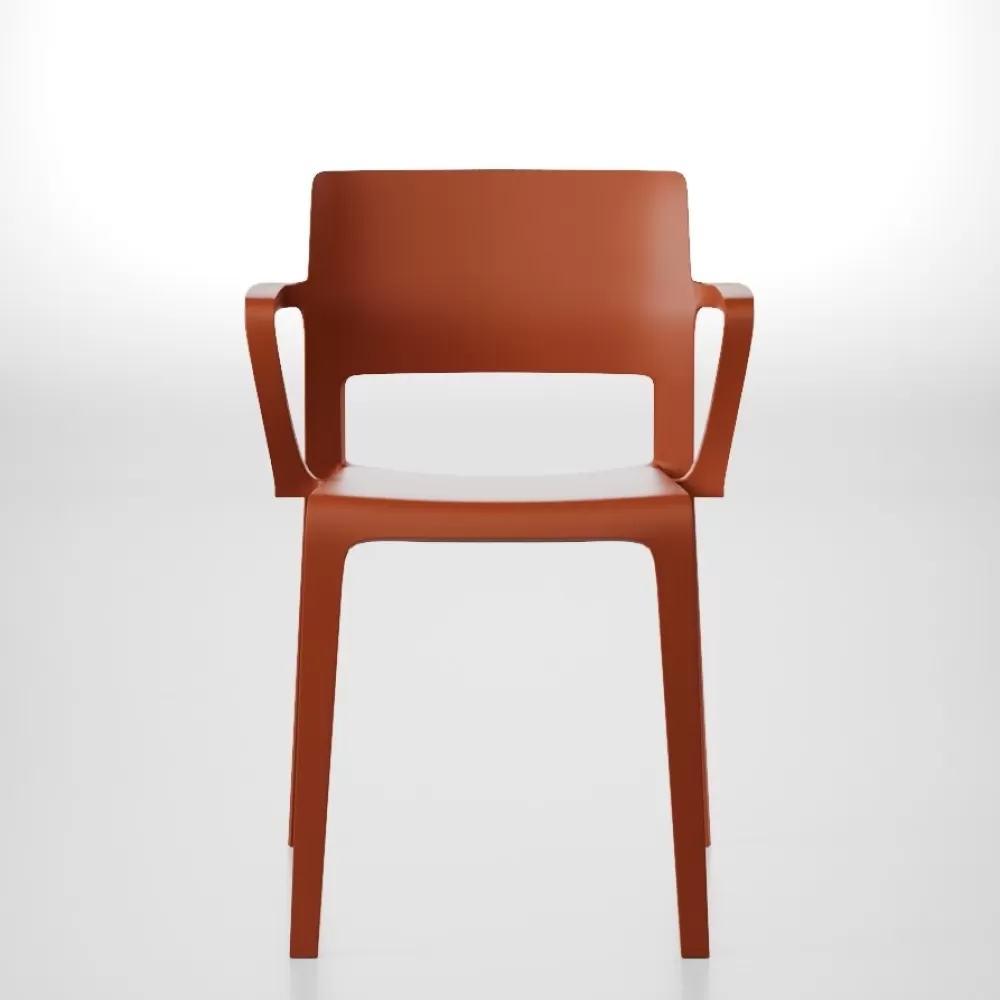 Sedie^Arper Juno 02 Armchair | Sedia Con Braccioli | Ruggine