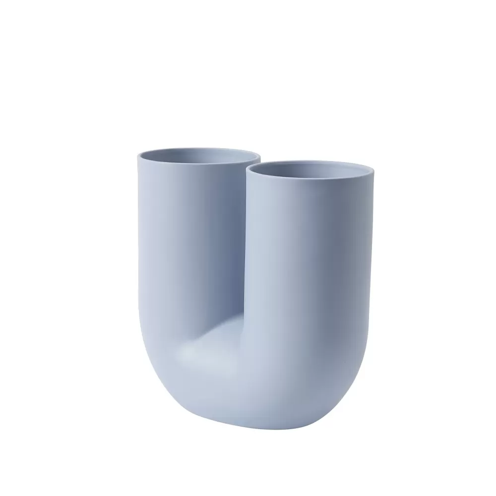 Vasi^Muuto Kink Vase | Vaso | Azzurro