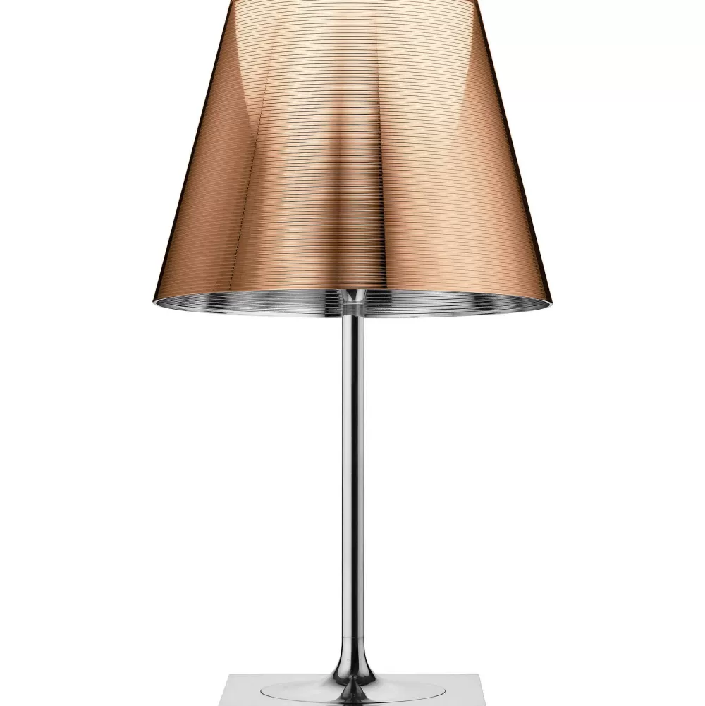 Lampade Da Tavolo^Flos Ktribe Table 2 | Lampada Da Tavolo - Bronzo Alluminizzato