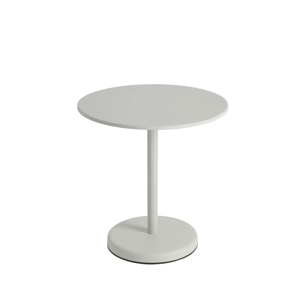 Tavolini^Muuto Linear Steel Cafe Table | Tavolino | Grigio