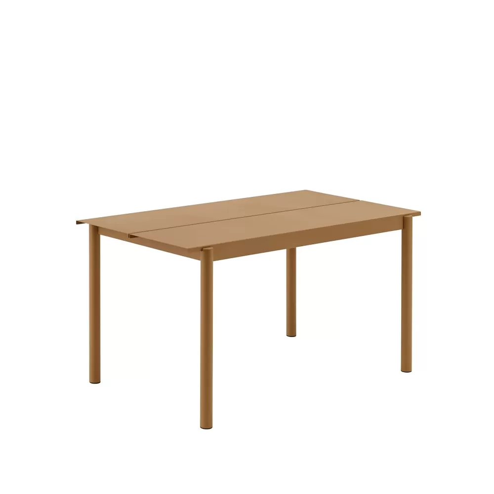Tavoli Per Esterni^Muuto Linear Steel Table | Tavolo Per Esterni | Burnt Orange
