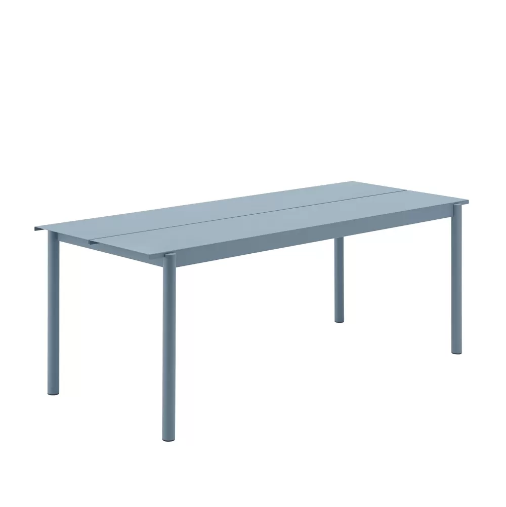 Tavoli Per Esterni^Muuto Linear Steel Table | Tavolo Per Esterni | Pale Blue