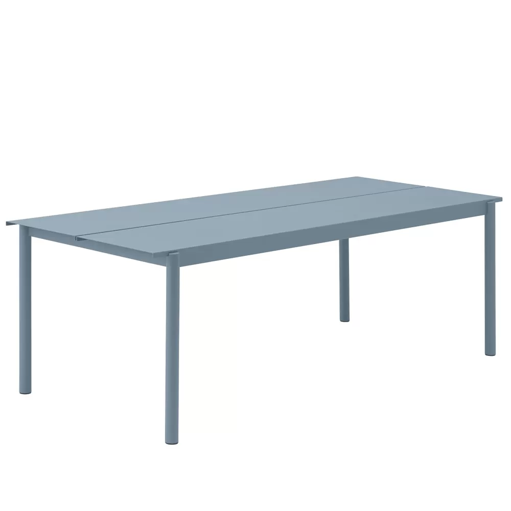 Tavoli Per Esterni^Muuto Linear Steel Table | Tavolo Per Esterni | Pale Blue