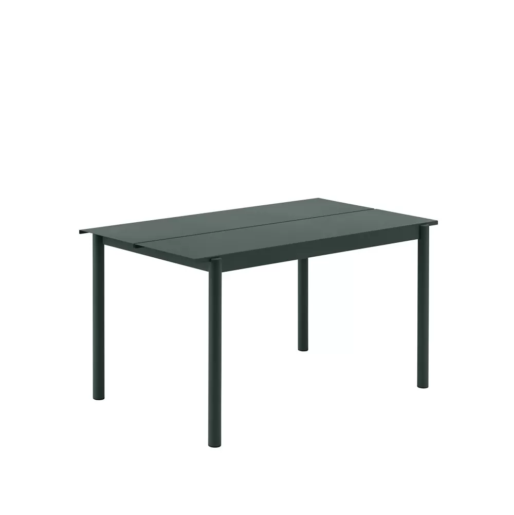 Tavoli Per Esterni^Muuto Linear Steel Table | Tavolo Per Esterni | Verde Scuro