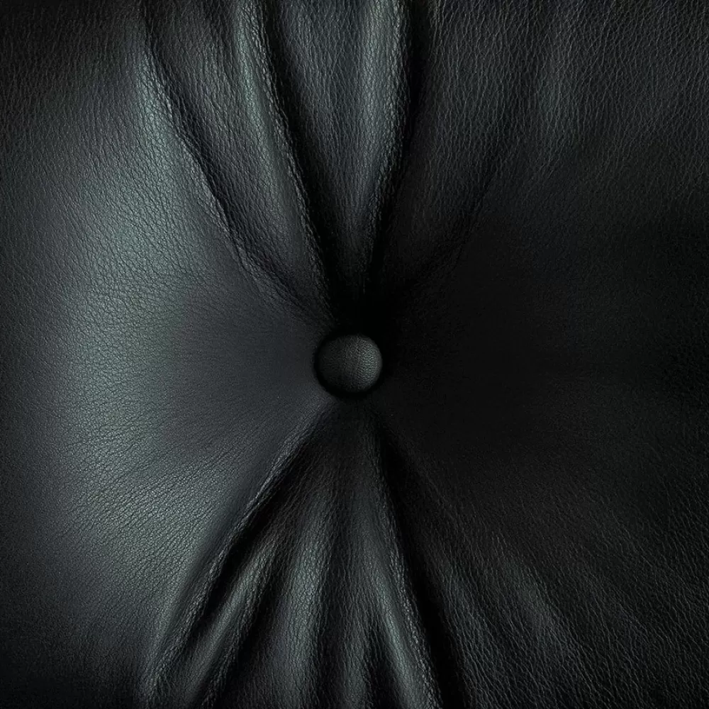 Poltrone Singole^Vitra Lounge Chair & Ottoman | Ciliegio Americano - Nero