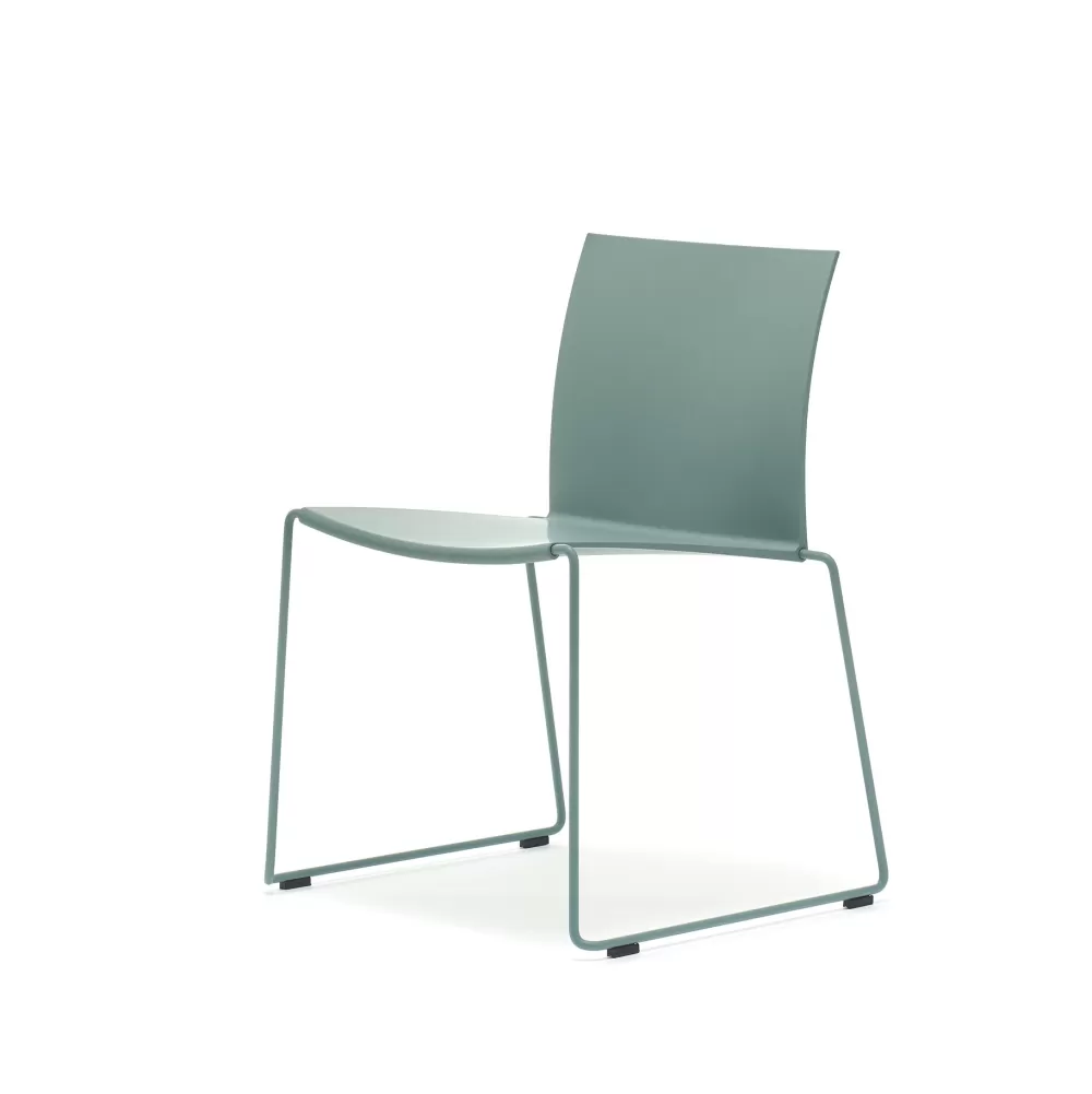 Sedie^MDF Italia M1 | Sedia | Azzurro Avio