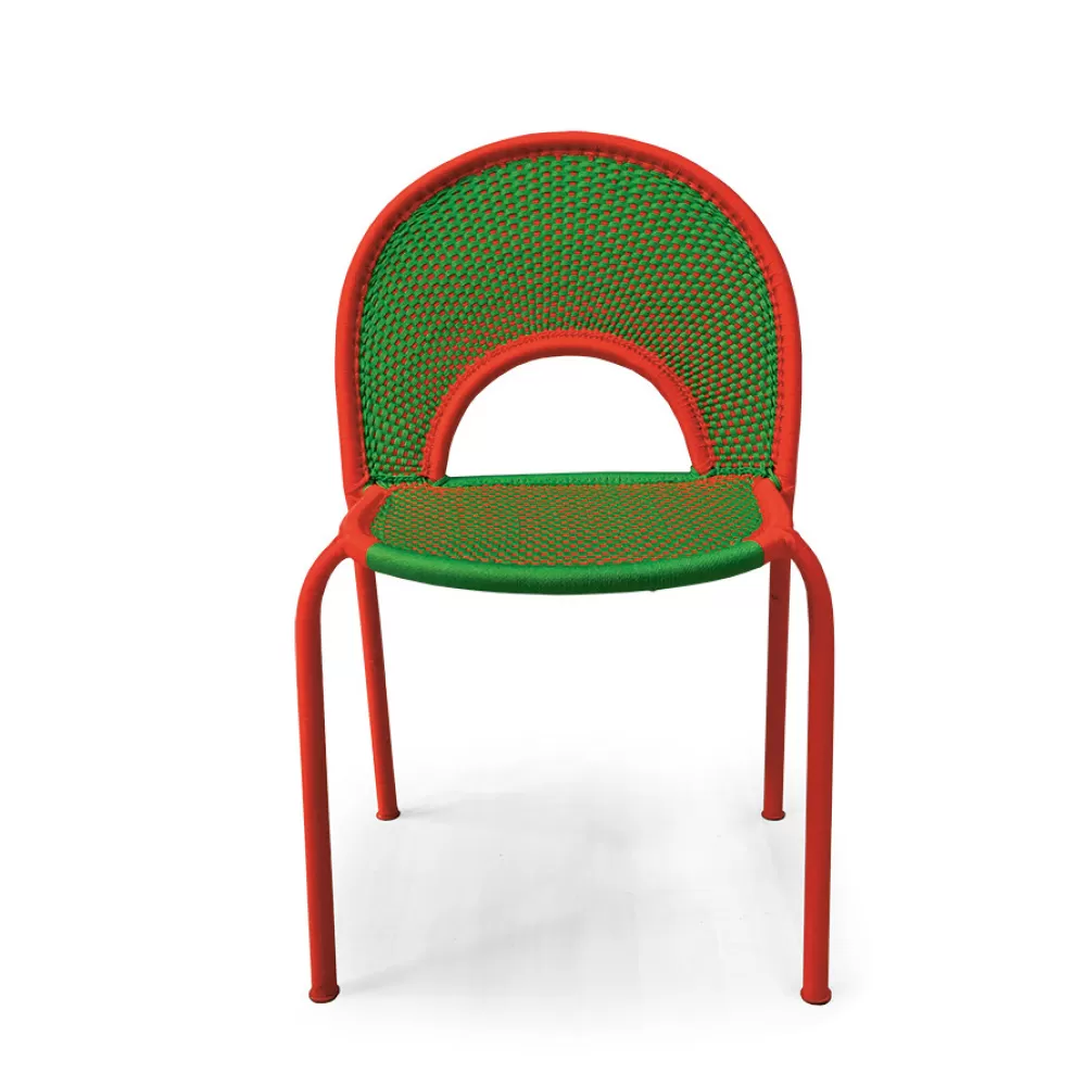 Sedie Per Esterni^Moroso M'Afrique Banjooli Chair | Sedia Per Esterni | Rosso-Verde