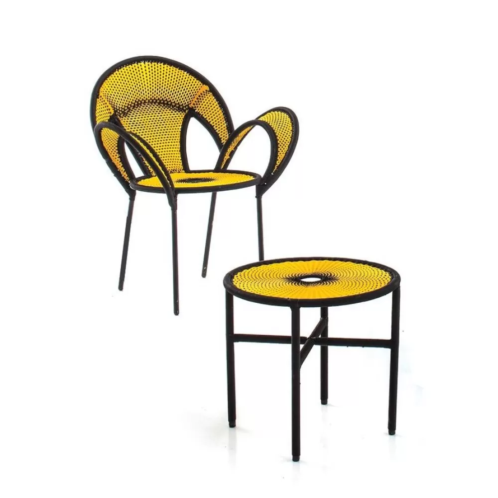 Tavoli Per Esterni^Moroso M'Afrique Banjooli Small Table | Tavolino | Giallo-Nero