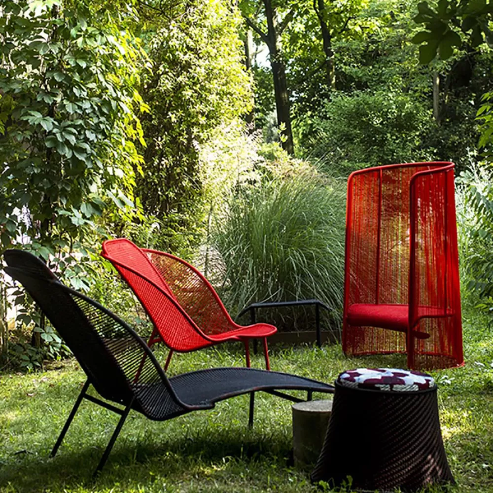 Divani E Poltrone^Moroso M'Afrique Imba Armchair | Poltrona | Rosso