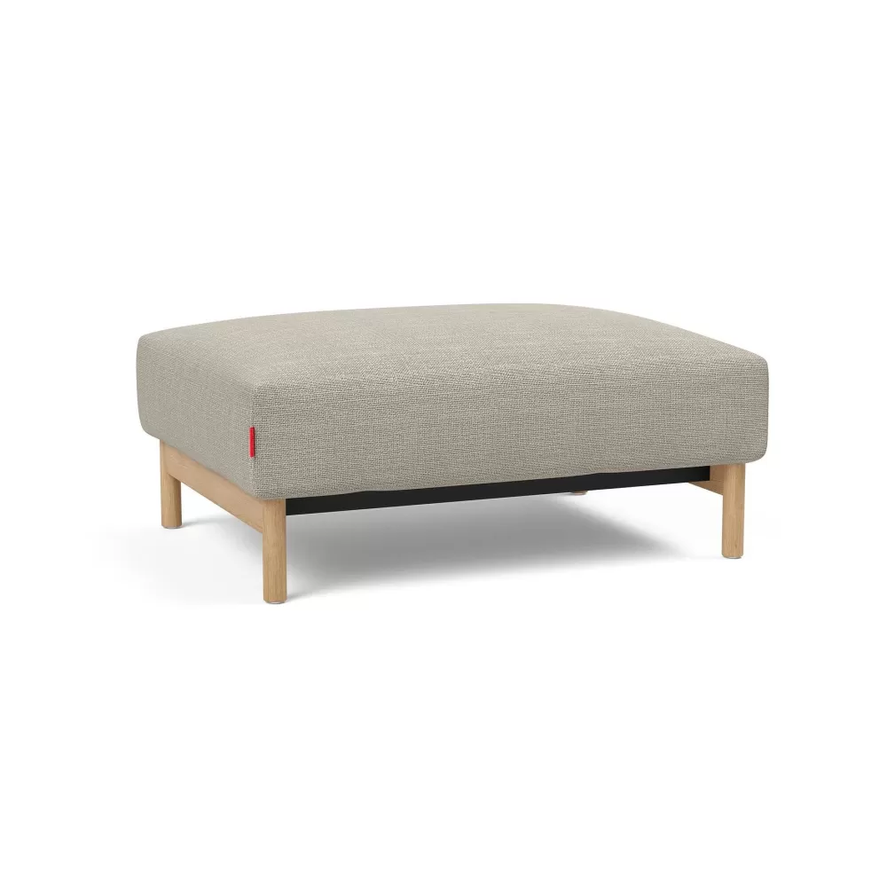Pouf^Innovation Living Malloy Wood Pouf | 579