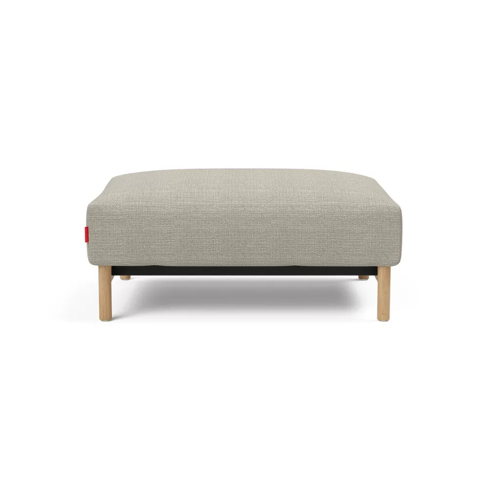 Pouf^Innovation Living Malloy Wood Pouf | 579