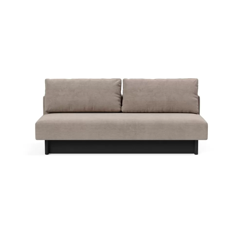 Divani Letto^Innovation Living Merga | Divano Letto | Base Legno Nero | 318 | 140-200
