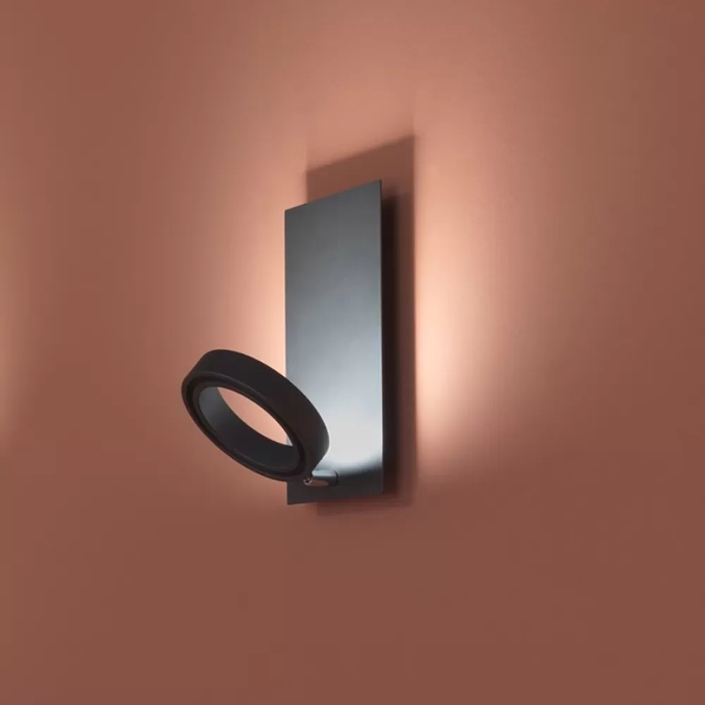 Lampade Da Parete^Zava Meta | Lampada Da Parete Rettangolare - Ral 9005