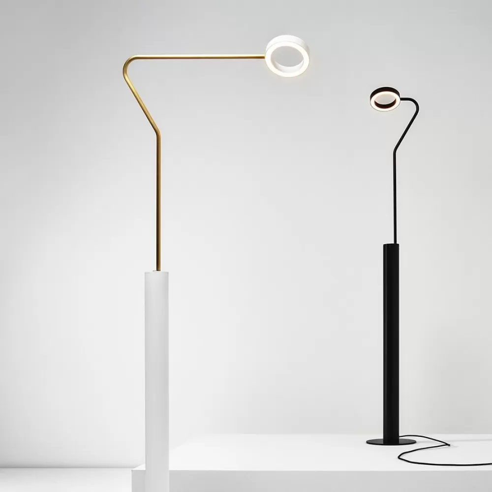 Lampade Da Tavolo^Zava Meta | Lampade Da Terra - Ral 9005