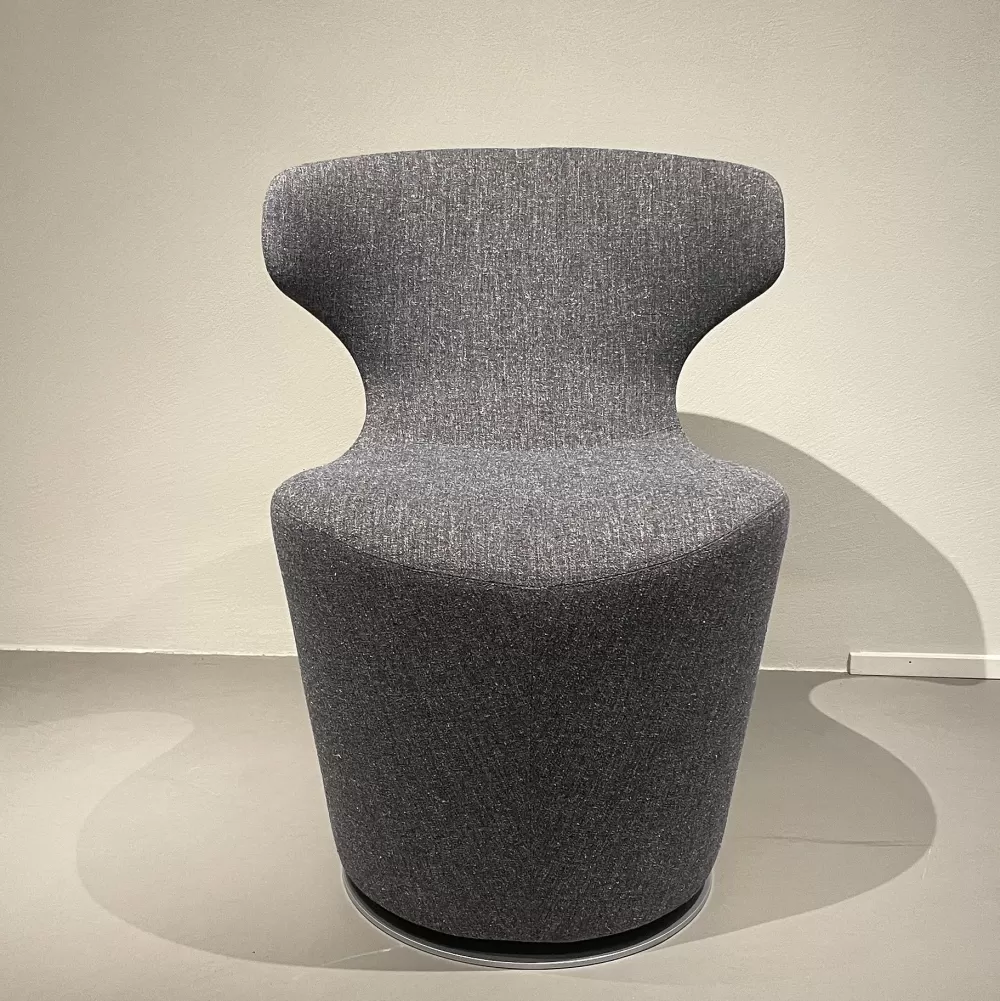 Sedie^B&B Italia Mini Papilio | Sedia Girevole | Tessuto - Ex Display