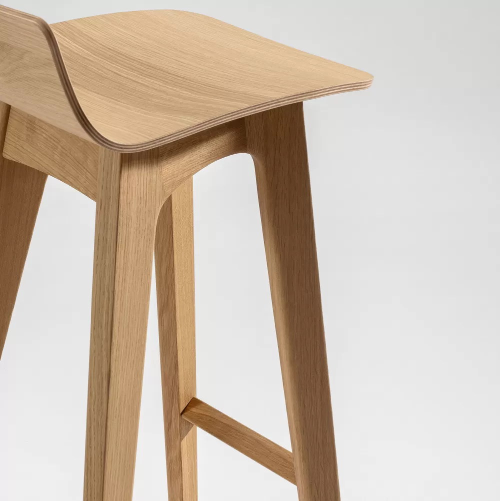 Sgabelli^Zeitraum Morph Bar | Sgabello Da Bar - Rovere