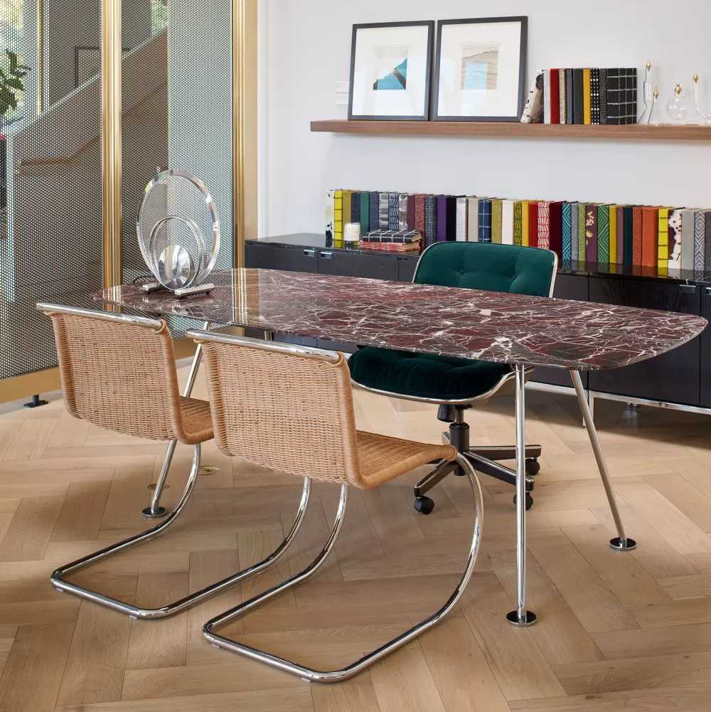 Sedie^Knoll Mr Side Chair | Sedia A Sbalzo