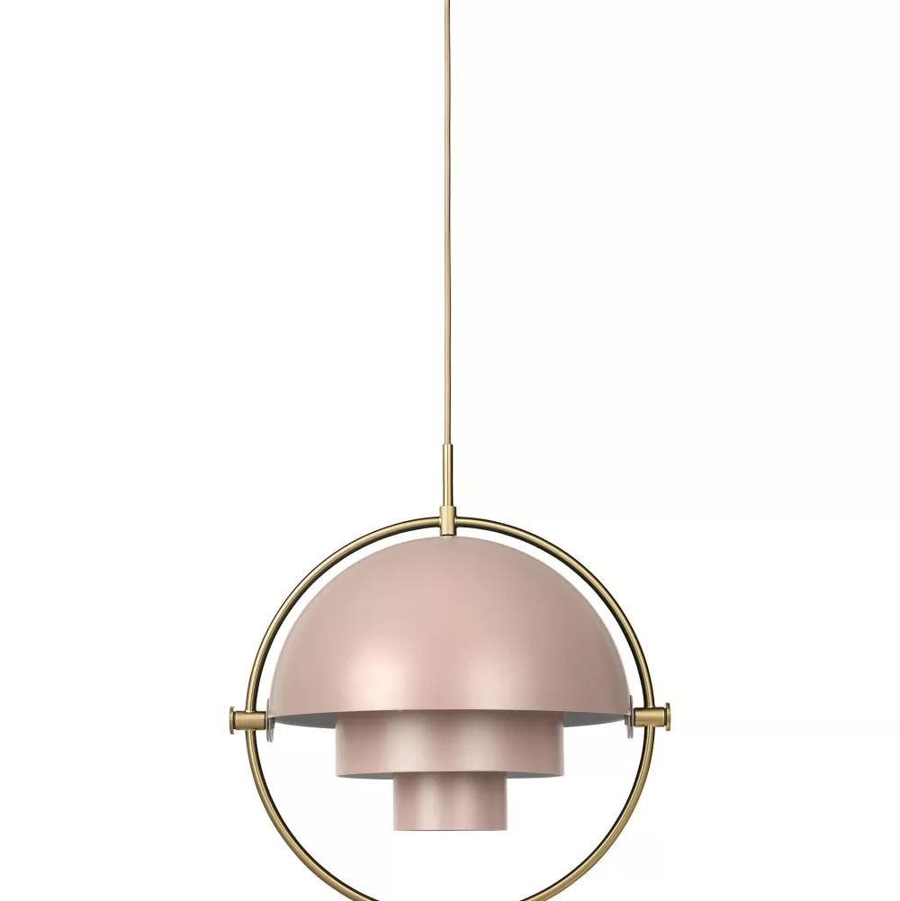 Lampade A Sospensione^GUBI Multi-Lite Pendant | Lampada A Sospensione | Rosa - Ottone/L