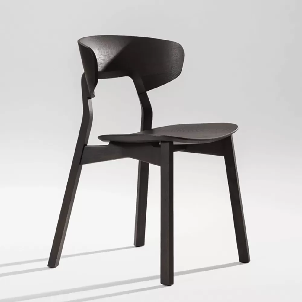 Sedie^Zeitraum Nonoto Comfort | Sedia | Rovere Nero Grafite