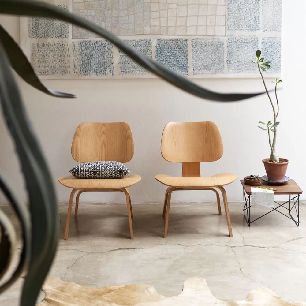 Tavolini^Vitra Occasional Table Ltr | Tavolino | Base Scura | Noce