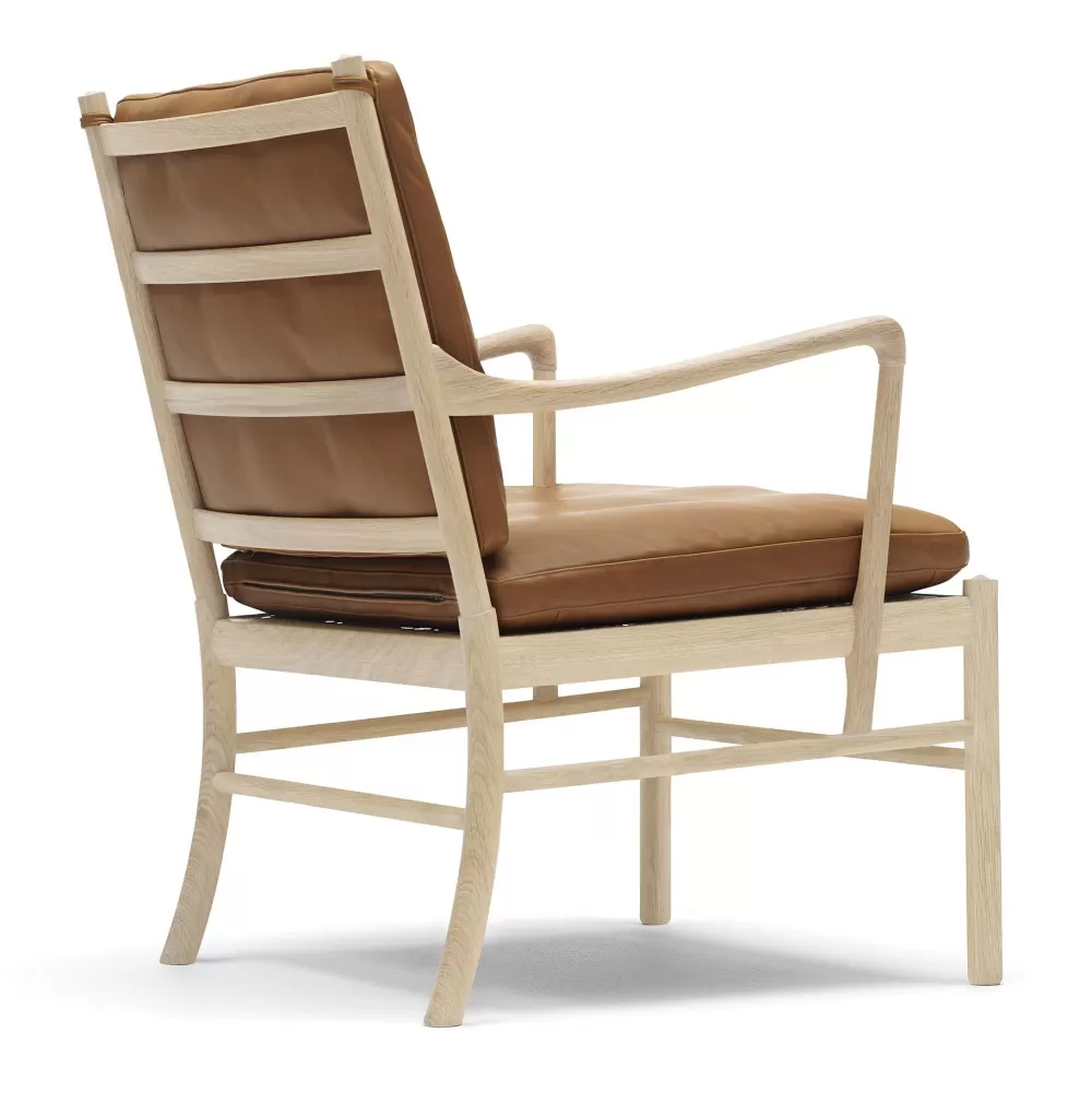Poltrone Singole^Carl Hansen & Søn Ow149 | Poltrona | Rovere - Pelle Cognac