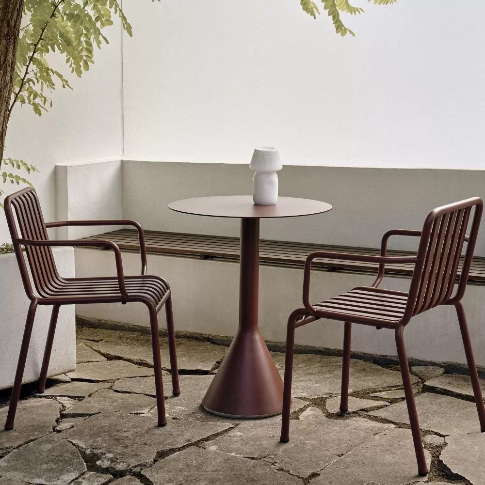 Sedie Per Esterni^HAY Palissade Armchair | Sedia Con Braccioli | Iron Red