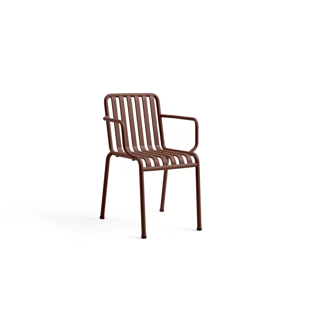 Sedie Per Esterni^HAY Palissade Armchair | Sedia Con Braccioli | Iron Red