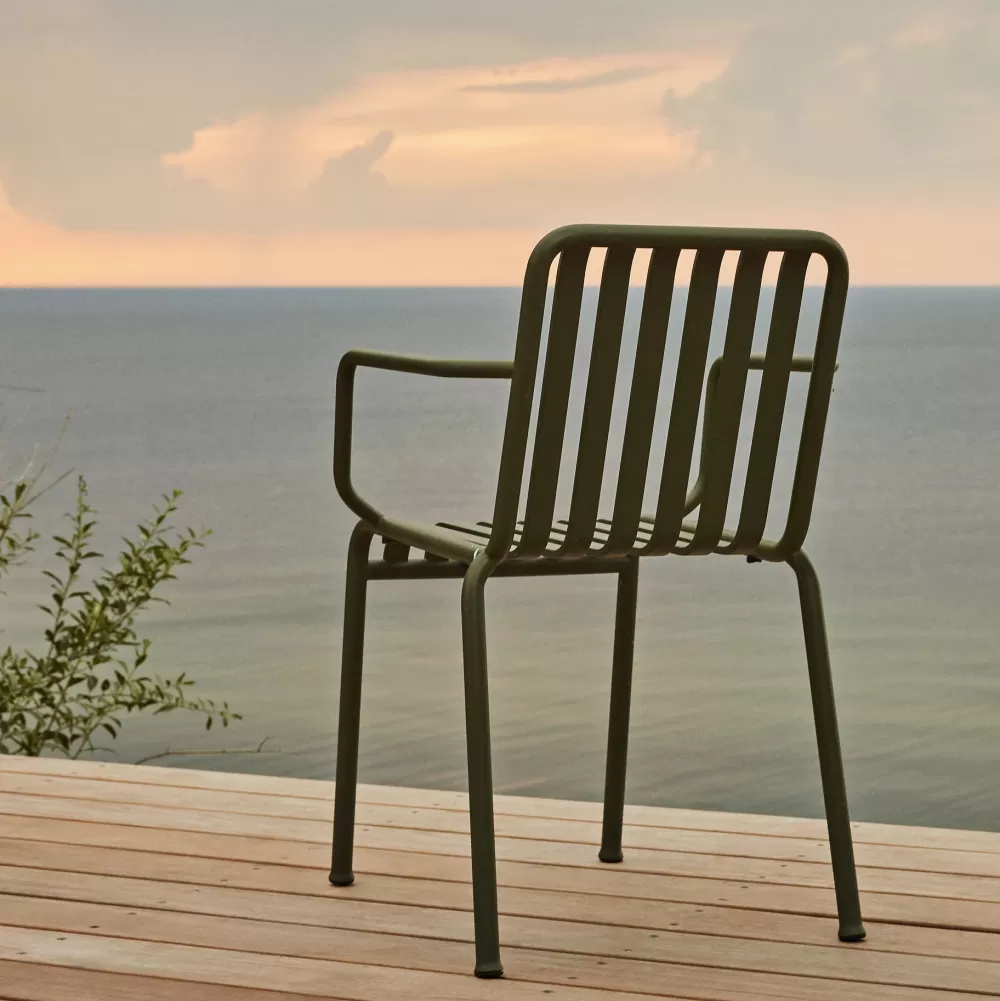 Sedie Per Esterni^HAY Palissade Armchair | Sedia Con Braccioli | Verde Oliva