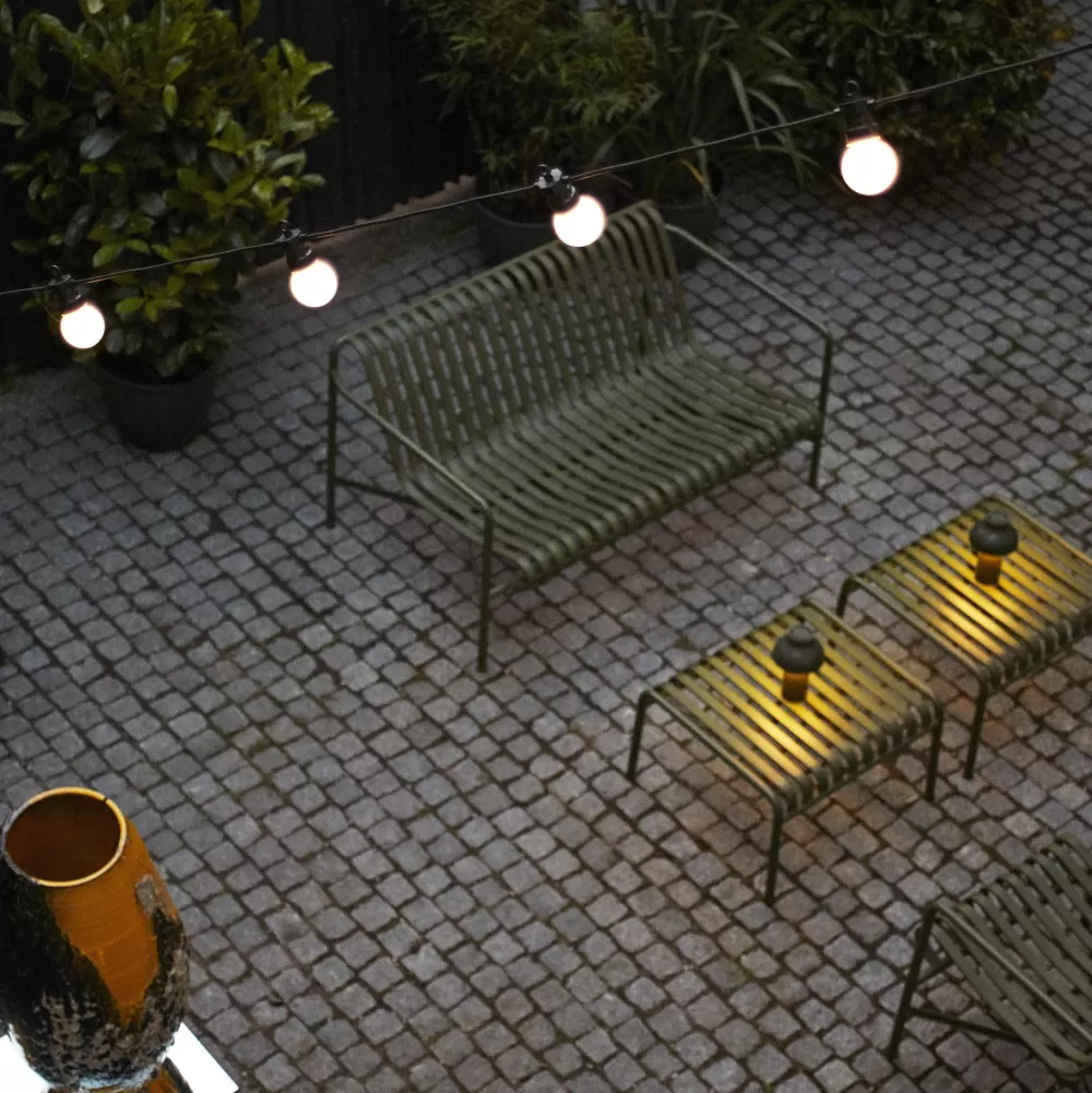Divani E Poltrone^HAY Palissade Dining Bench | Panca | Verde Oliva
