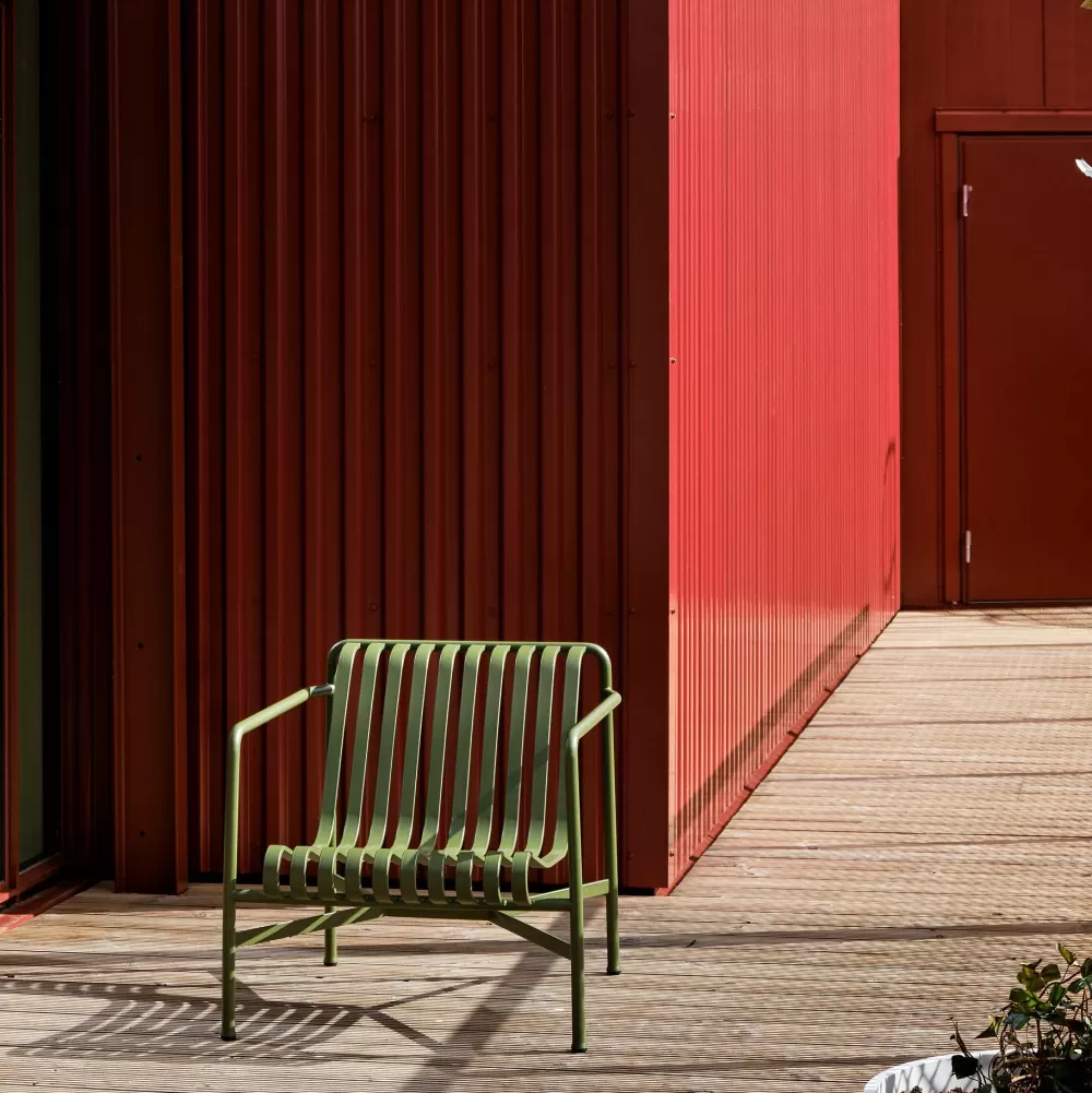 Divani E Poltrone^HAY Palissade Lounge Chair Low | Poltrona Bassa | Verde Oliva