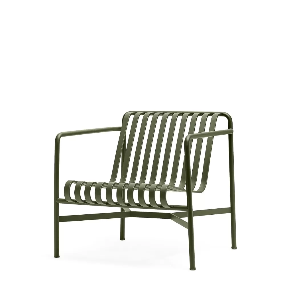Divani E Poltrone^HAY Palissade Lounge Chair Low | Poltrona Bassa | Verde Oliva