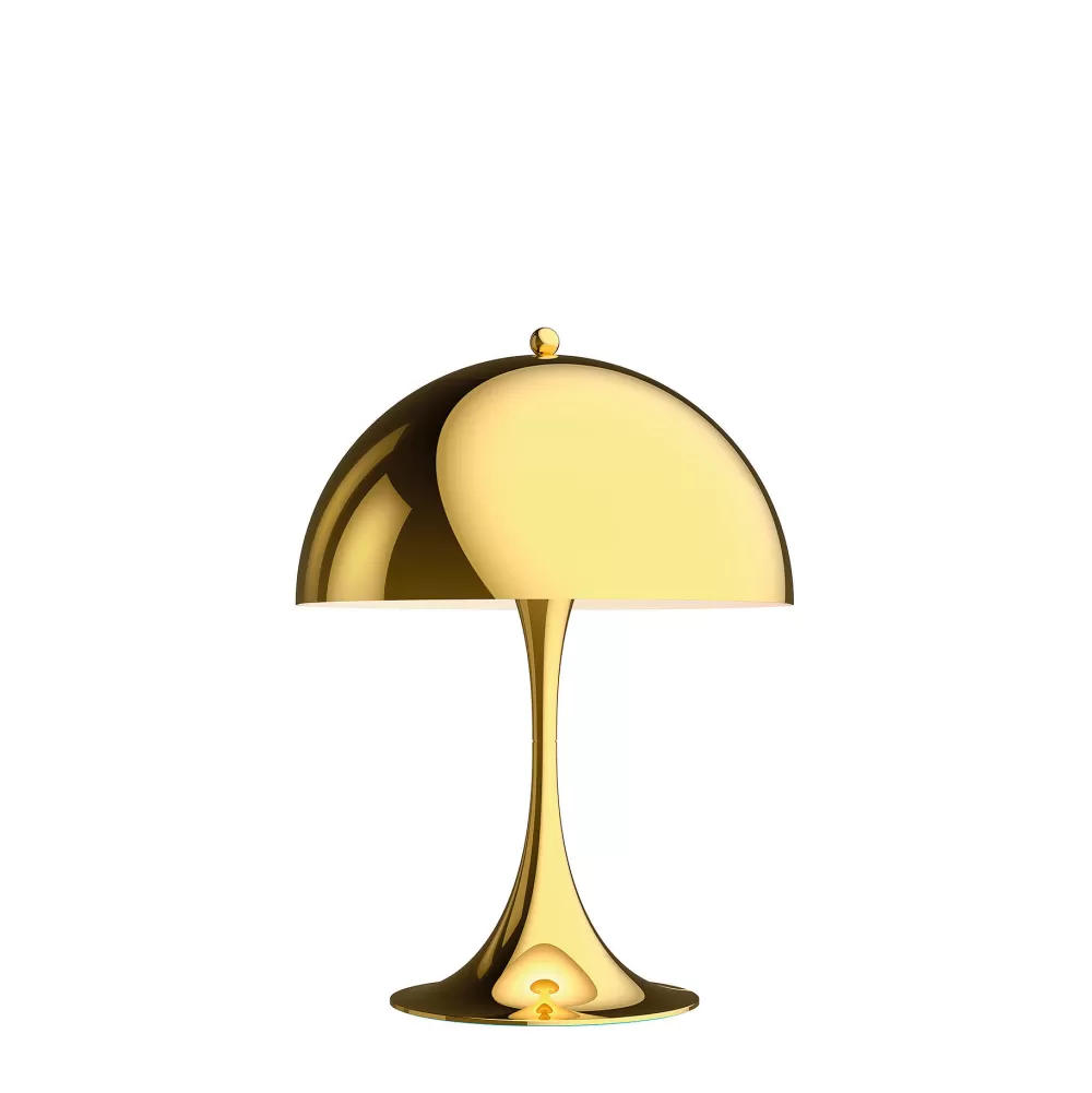 Lampade Da Tavolo^Louis Poulsen Panthella Table Mini | Lampada Da Tavolo - Ottone Metallizzato